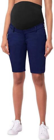 Hybrid & Company Women Super Comfy Stretch Maternity Bermuda in Kuwait