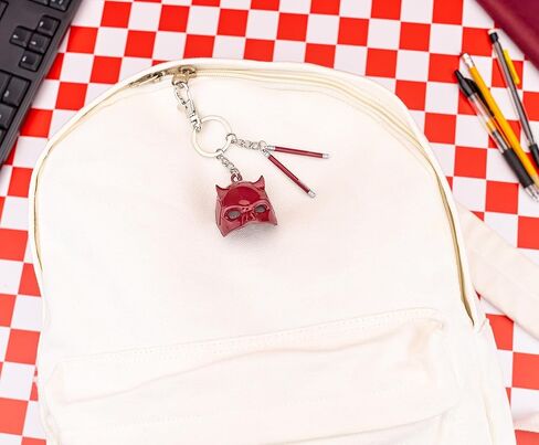 Marvel Television Daredevil: Born Again Mask and Billy Club 3D Keychain, Keyring Holder in Saudi Arabia