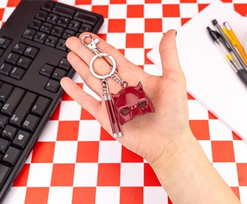 Marvel Television Daredevil: Born Again Mask and Billy Club 3D Keychain, Keyring Holder in Saudi Arabia