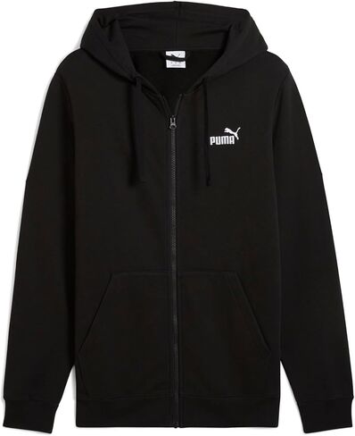 PUMA mens Essentials Logo Full-zip Fleece Hoodie in Saudi Arabia