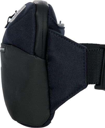 Porsche Design Urban Eco Belt Bag, Premium Crossbody Fanny Pack Made from Recycled Polyester with Zippered Compartments, Adjustable Belt and Car-Inspired Clasp for Everyday Use - Blue in Saudi Arabia