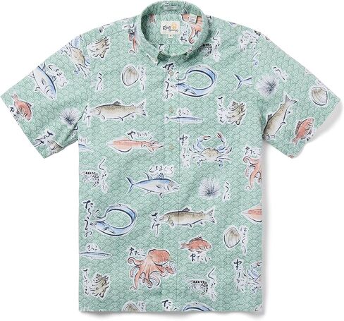 Reyn Spooner Men's Authentic Hawaiian Aloha Shirt - Button Front in Kuwait