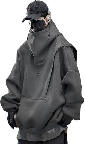 Niepce Inc Japanese Streetwear Men's Novelty Hoodie in Saudi Arabia
