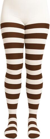 لباس ضيق نسائي مخطط مقاس متوسط، كوسبلاي، الهالوين، زي فستان فاخر، الخريف، عيد الميلاد، in Kuwait