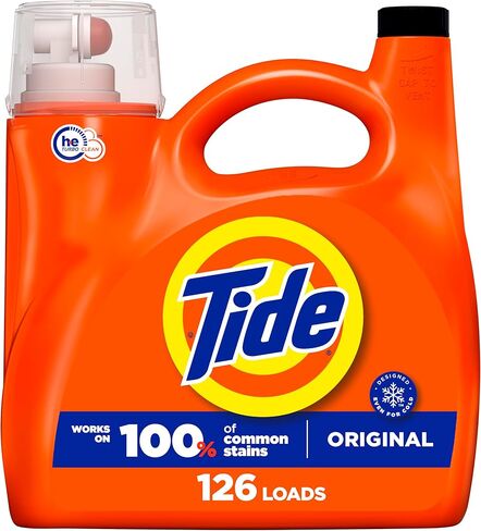 Tide® HE Liquid Laundry Detergent, Original Scent, 99.2 Oz Bottle, Case Of 4 in Saudi Arabia