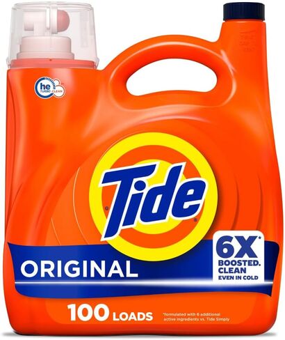 Tide® HE Liquid Laundry Detergent, Original Scent, 99.2 Oz Bottle, Case Of 4 in Saudi Arabia