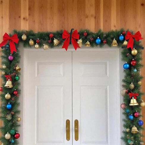 3PCS Christmas Garland Hanger for Front Door, Outside Door Garland Hanger, Outdoor Heavy-Duty Metal Hook for Graland, Hanging Wreath Holder for Door Frame Decorations in Saudi Arabia