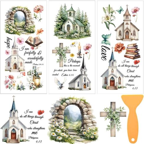 3 Sheet Boho Vintage Rub on Transfers for Furniture Crafts Retro Colorful Flower Rainbow Butterfly Deer Stickers for Wood Fabric Furniture Decals for Home Office Garden 11.8 Inch* 5.9 Inch in Saudi Arabia