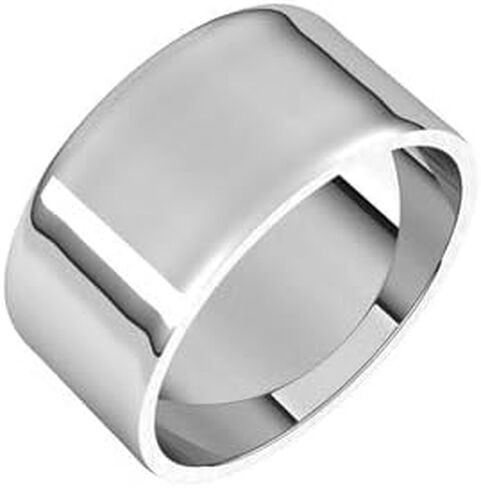 Jewels By Lux Sterling Silver Ultra-Lightweight Flat Band in Saudi Arabia