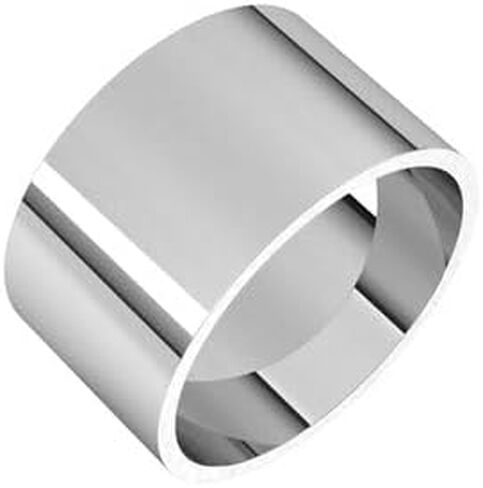 Jewels By Lux Sterling Silver Ultra-Lightweight Flat Band in Saudi Arabia