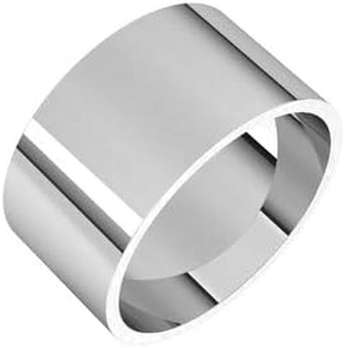 Jewels By Lux Sterling Silver Ultra-Lightweight Flat Band in Saudi Arabia