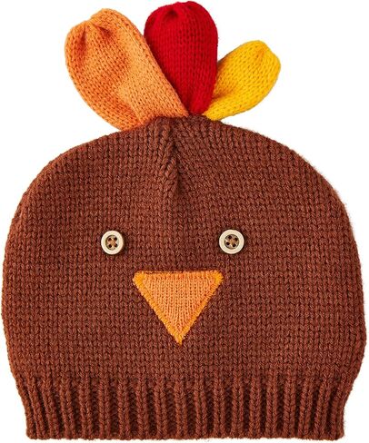 Mud Pie Baby White Crochet Turkey Hats; 0-6M in Saudi Arabia