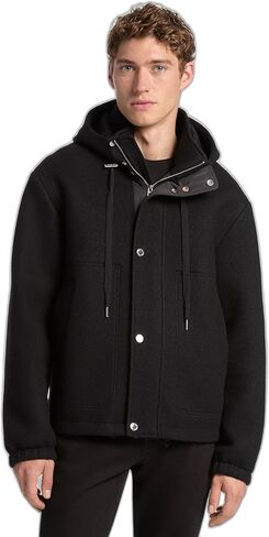 Michael Kors mens Bonded Wool Jacket in Saudi Arabia