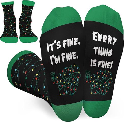 FOURSTUFF Christmas Dentist Firefighter Nurse Teacher Pilot Police Bus Driver Boss Doctor Nutcracker Socks - Jobs Socks in Saudi Arabia