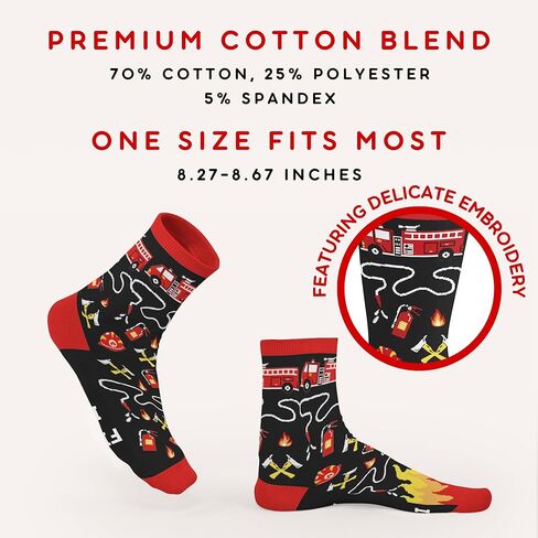 FOURSTUFF Christmas Dentist Firefighter Nurse Teacher Pilot Police Bus Driver Boss Doctor Nutcracker Socks - Jobs Socks in Saudi Arabia