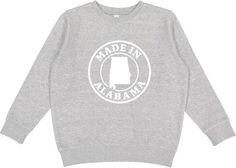 inktastic Made in Alabama - White Youth Sweatshirt in Saudi Arabia