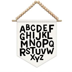 sjdfcsa الأطفال غرفة اللعب جدار الفن ديكور، ديكور غرفة الأطفال، بارد نادي الأطفال العصرية البرتقالية متقلب بوهو الجدار شنقا عرض راية العلم للبنين الفتيات الحضانة غرفة نوم الطفل غرفة اللعب in Kuwait