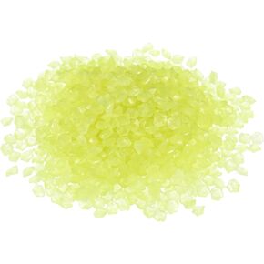 5000pcs Glow Rocks 3-5mm Glow Pebbles Decoration in The Dark Luminous Stones Decor DIY Decorative Yellow for Garden, Potted Plant, Fish Tank in Saudi Arabia