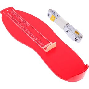 NOLITOY Adult Foot Measuring Ruler with Tape Measure Lightweight and Portable Foot Gauge for Accurate Shoe Measurement Suitable for Men and Women at Home Shoe Stores Random Color in Kuwait