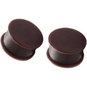 زوج من سدادات الأذن من السيليكون من بروكر، مقاييس الأنفاق، لون البشرة، متعددة الألوان in Kuwait