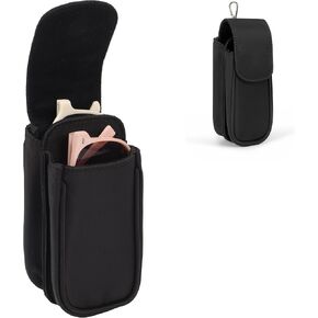 حافظة نظارة مزدوجة، حافظة نظارة ناعمة محمولة تتسع لحقيبة نظارة شمسية مضادة للخدش للنساء والرجال in Kuwait