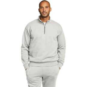 Eddie Bauer Men's Signature Fleece Faux Shearling-Lined 1/4-Zip in Saudi Arabia