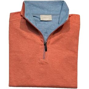 Nicoby by Age of Wisdom Reversible 1/4 Zip Knit Sweater in Saudi Arabia
