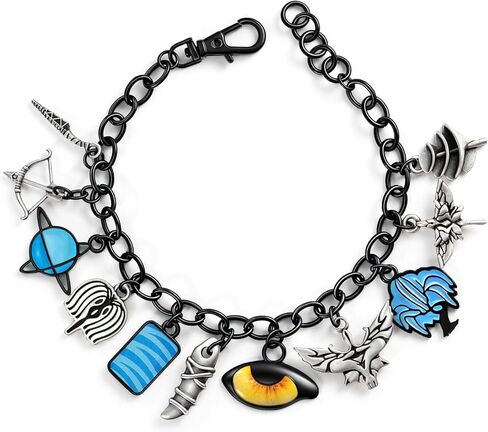 Avatar Charm Bracelet for Teens and Women, Themed Jewelry with Velvet Gift Pouch, Birthday Christmas Valentine’s Day Gift for Daughter, Granddaughter or Girlfriend in Saudi Arabia