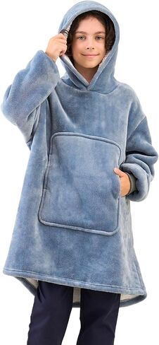 Game Controller Wearable Blanket Hoodie for Boys Gamer Oversized Hoodie for Kids in Saudi Arabia