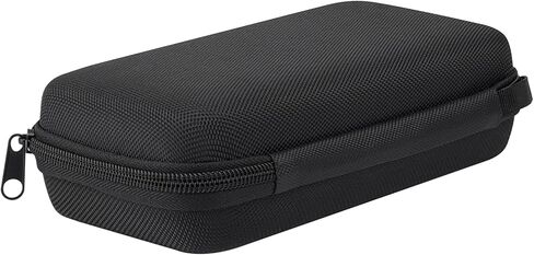 Universal Portable Hard EVA Carrying Case for Power Bank External Hard Drive Cell Phone USB Charging Cable Cord, Shockproof Protective Electronic Organizer Zipper Enclosure -Black in Saudi Arabia
