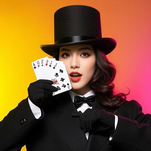 Top Hat for Men Women Adult, Magician Victorian Pilgrim Theatrical Clown Bowler Tailcoat, Cosplay Costume in Saudi Arabia