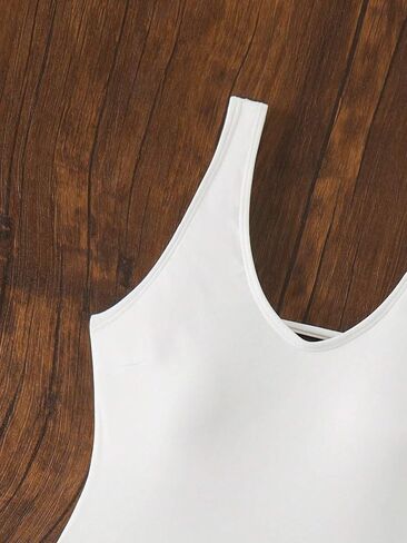 Sexy Colorblock Backless One-Piece Women's Swimwear Criss-Cross Monokini for Summer Beach Vacations in Saudi Arabia