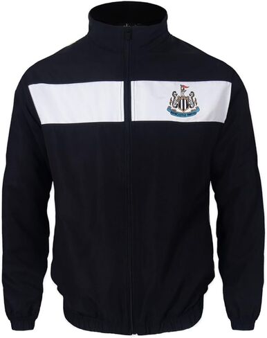 طقم بدلة رياضية للأولاد من Newcastle United FC الرسمية باللون الأسود والأبيض لعمر 6-7 سنوات SB in Kuwait