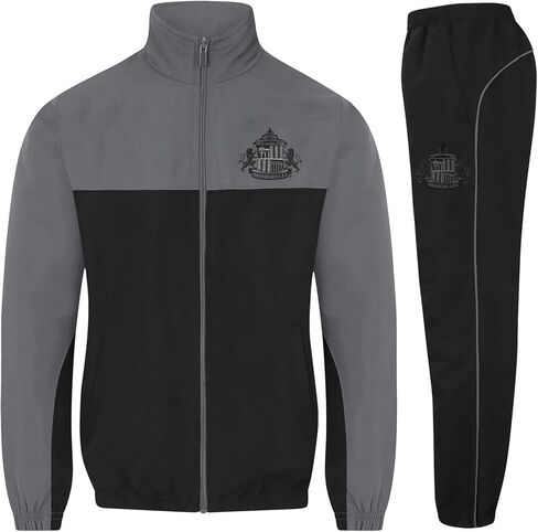 Sunderland AFC Official Soccer Gift Boys Jacket & Pants Tracksuit Set in Saudi Arabia