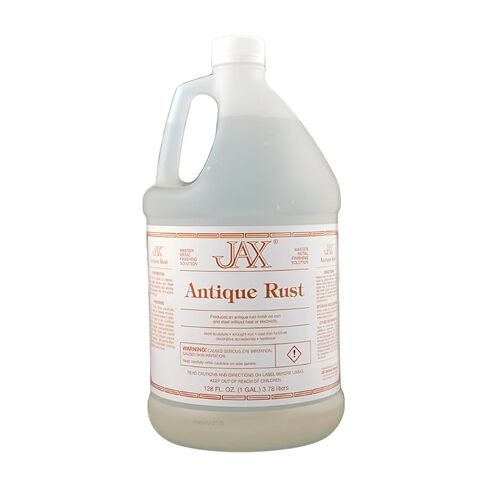 JAX Antique Rust - Metal Finishing Solution - Antique Finish Without Heat or Electricity - 2 Ounce in Kuwait