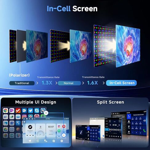 Car Radio for Suzuki Swift 2011-2017 2G 64G Android Car Stereo Carplay Wireless Android Auto, Hodozzy 9 inch Touch Screen with GPS/WiFi/Bluetooth, FM RDS, Mirror Link,Backup Camera in Kuwait