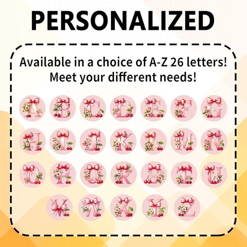 هدايا بخطاف محفظة أولية مضحكة - حرف القوس الوردي L - حامل محفظة قابل للطي للطاولة - شماعة حقيبة يد مستديرة للنساء - هدايا عيد الميلاد للأم والزوجة والأخت والصديق والسيدة الرئيسة in Kuwait