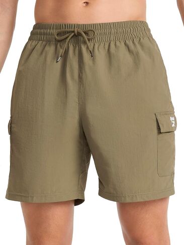 Reebok Apparel Men's Ri Utility Woven Cargo Short, Black in Kuwait