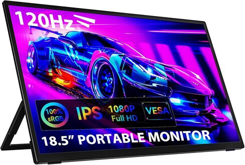 شاشة كمبيوتر محمول AUSDOM 15.6: FHD 1080P 15.6 بوصة شاشة محمولة ثانية شاشة سفر خارجية، شاشة ثانوية إضافية للكمبيوتر المحمول HDMI USB-C إضافية لأجهزة الكمبيوتر المحمول MacBook in Saudi Arabia
