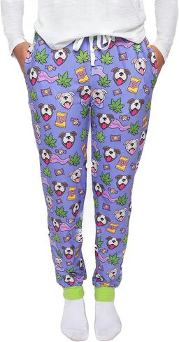 Pittie Clothing Men and Women Pajama Pants Only, Match Your Dog Today, Family Matching Pjs Men Women Unisex in Saudi Arabia
