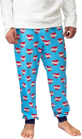 Pittie Clothing Men and Women Pajama Pants Only, Match Your Dog Today, Family Matching Pjs Men Women Unisex in Saudi Arabia