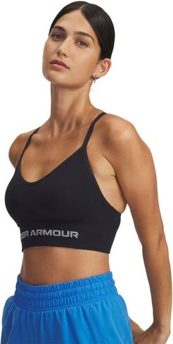 حمالة صدر رياضية Vanish بدون خياطة منخفضة التأثير للنساء من Under Armour in Saudi Arabia