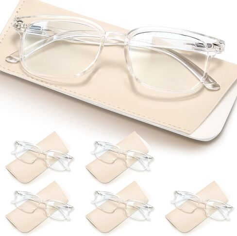NOVIVON 6 Pack Reading Glasses for Women, Reading glasses men, Blue Light Blocking Readers, Computer eye glasses, Cheaters in Saudi Arabia