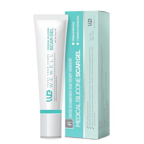 Scar Cream for Keloid Bump Removal: Professional Silicone Gel for Keloids, Acne Scars, Stretch Marks, C-Section & Burn Marks – Old & New Scar Care Treatment, 1 oz in Saudi Arabia