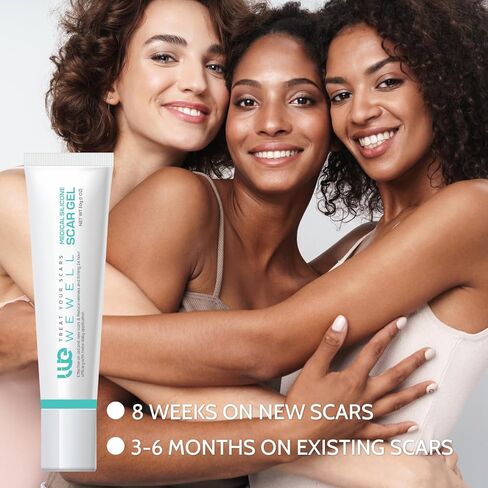 Scar Cream for Keloid Bump Removal: Professional Silicone Gel for Keloids, Acne Scars, Stretch Marks, C-Section & Burn Marks – Old & New Scar Care Treatment, 1 oz in Saudi Arabia