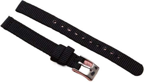 8mm 10mm 12mm Two Piece Nylon Watch Strap With Stainless Steel Buckle For Men And Women Sport Loop Bands in Saudi Arabia