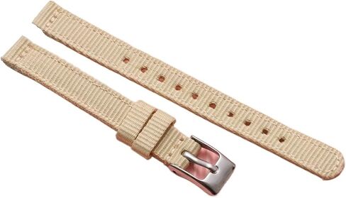 8mm 10mm 12mm Two Piece Nylon Watch Strap With Stainless Steel Buckle For Men And Women Sport Loop Bands in Saudi Arabia