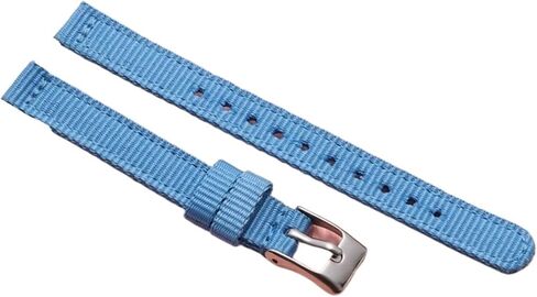 8mm 10mm 12mm Two Piece Nylon Watch Strap With Stainless Steel Buckle For Men And Women Sport Loop Bands in Saudi Arabia