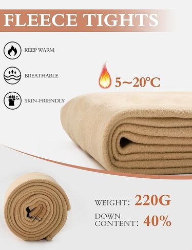 Buauty 2 Pairs Women Fleece Lined Tights Fake Translucent Thermal Leggings High Waist Thick Warm Pantyhose for Winter in Saudi Arabia