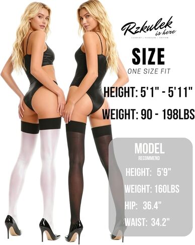 2 Pairs Oily Shiny Thigh High Stockings Sheer Antiskid Pantyhose Shiny Stay Up Silk Stockings for Dating in Saudi Arabia